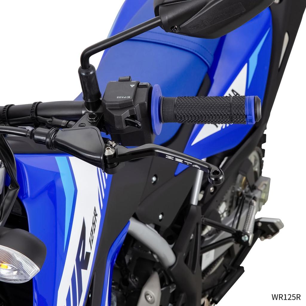 ZETA RACING WR155R WR125R Pivot Lever CP Clutch Forward Folding Stepless Lever Position Fully Aluminum Alloy D9315 '20-25, '26 4-Finger Type,