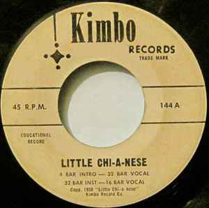 7inch Record UNKNOWN ARTIST - Little Chi-A-Nese 144 Kimbo Education 1958 US Pop Used