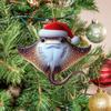 Рождественские украшения Мультяшный узор животного Украшение для рождественской елки 2D плоский Улитка/Муха/Утка Акриловая подвеска для украшения окна, стены, дерева