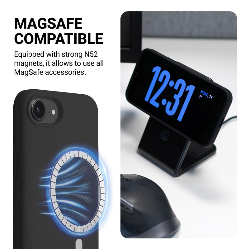 Crong Clear MAG Cover - iPhone 16 Pro Max MagSafe Case (Clear)