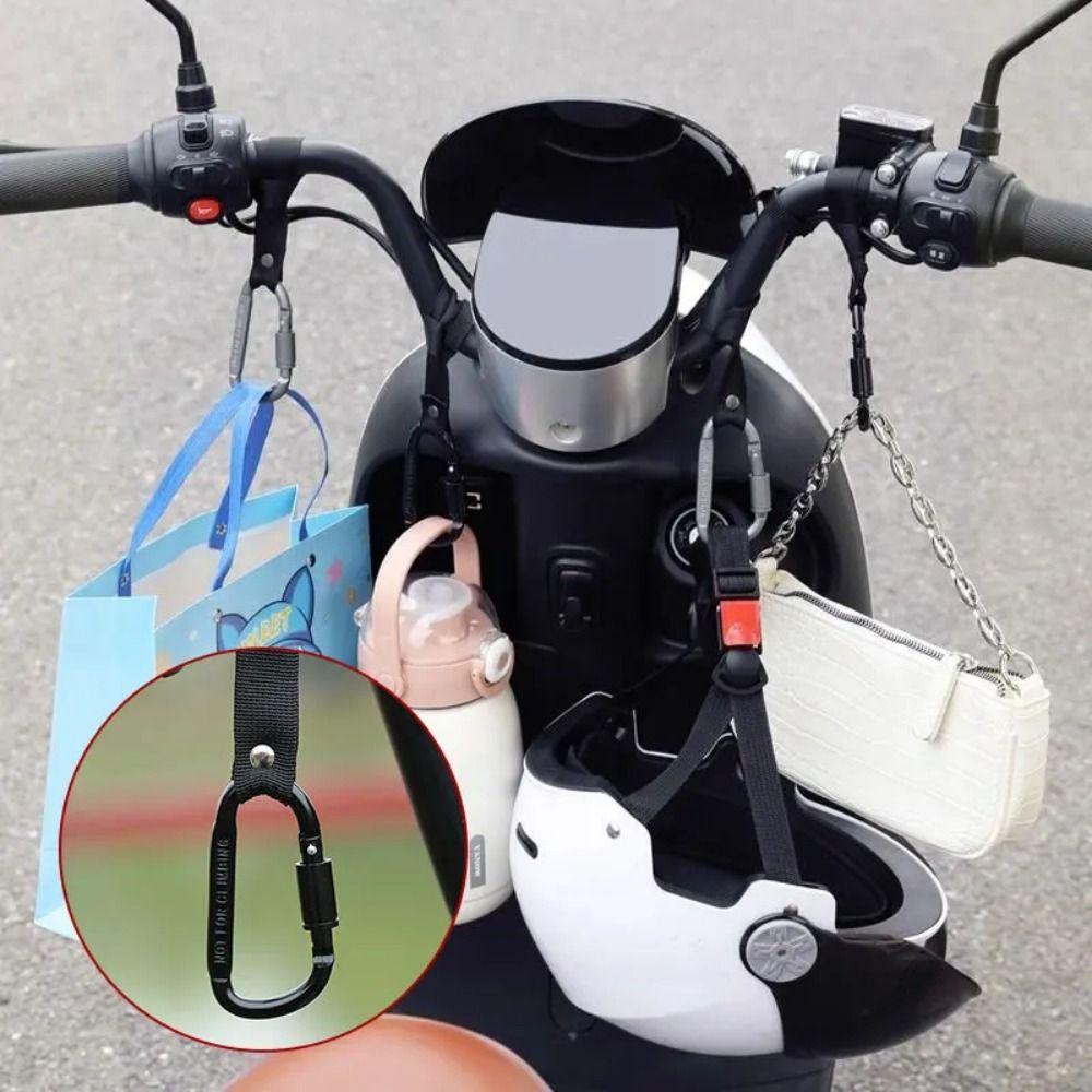 Zinc Zinc Alloy Punch-Free Carabiner D Shaped Motorcycle Electric Scooter Hook Bicycle