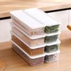 1Pcs Fresh Box Pasta Noodle Plastic Food Preservation Sealed Box Kitchen Supplies Rectangle Scallion Fruits Refrigerator Storage