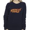 Netflix Womens/Ladies Stranger Things Logo Breaking Sweatshirt