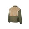 PUMA Velvet Jackets Men's Khaki Stand Collar Moderate (Unisex) Velvet Jackets 534974 12