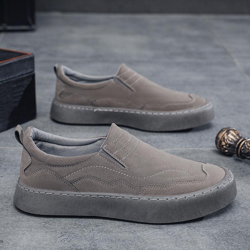 Мужская обувь Модная приливная обувь из соевых бобов Мужская обувь Lefebvre Обувь в английском стиле Деловая обувь Большие размеры Повседневная обувь Удобная универсальная обувь