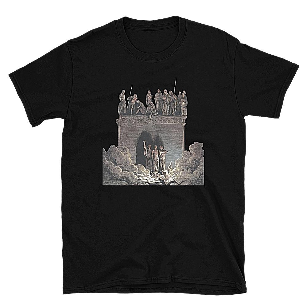 Bible Art Shirt Shadrach Meshach and Abednego Fine in the Fire Faith Shirt Unisex T-Shirt