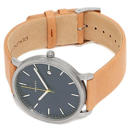 Skagen SKW6279 Watch, Blue/Brown [Parallel Import]