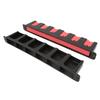 2Pcs Wall Mounted Fishing Rod Rack Orderly Storage Space Saving Anti Scratch Horizontal Fishing Rod Holder for Household