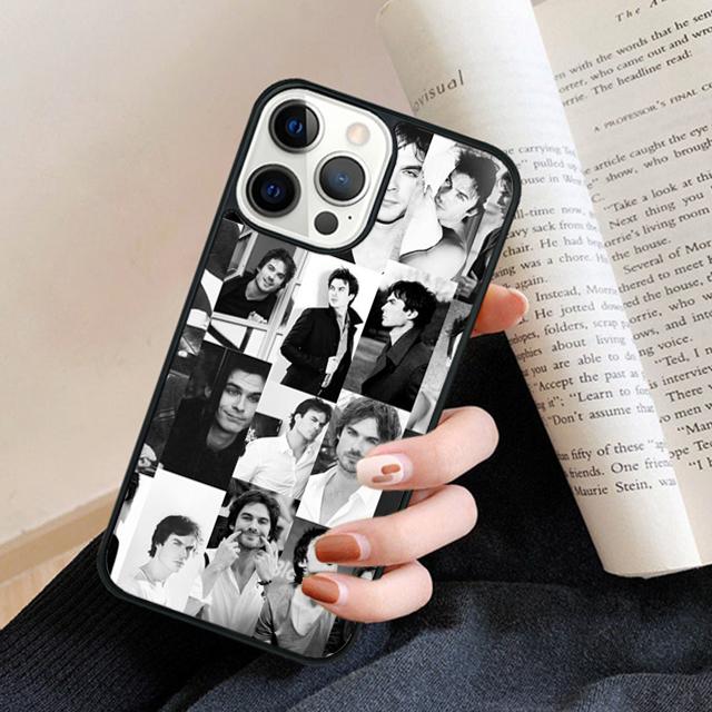 Чехол для телефона Damon Salvatore Для iPhone 17 Air 16 15 14 plus 11 12 13 pro max coque Оболочка Fundas