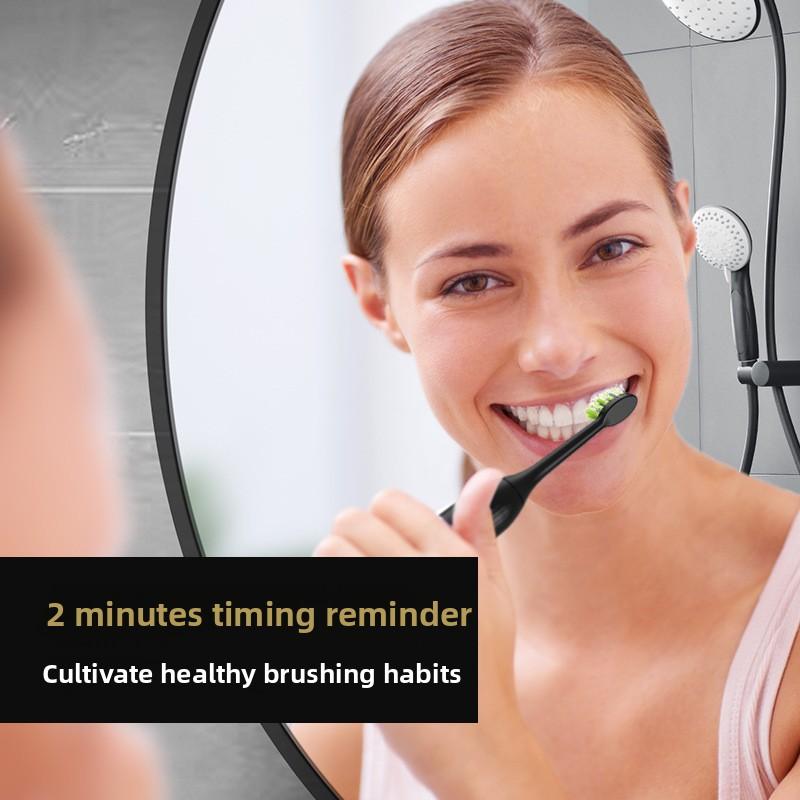 Новая ультразвуковая электрическая зубная щетка умный дом мягкая щетка портативная зубная щетка для взрослых подарки