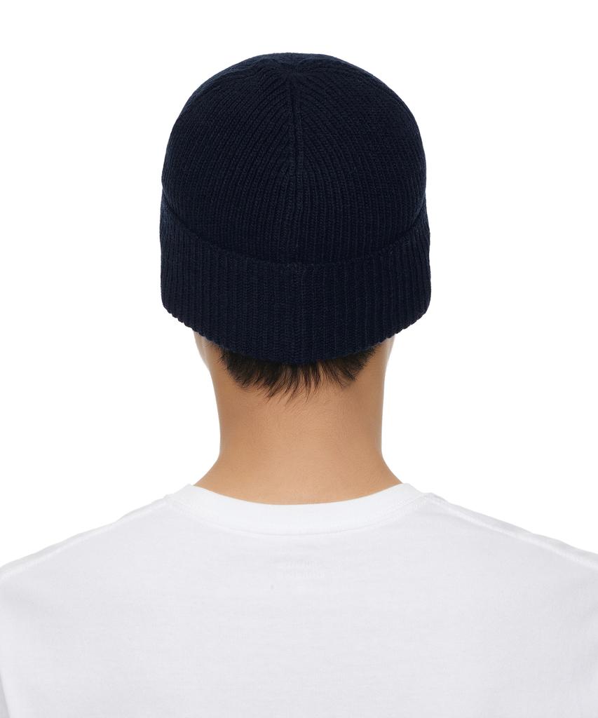 POLO RALPH LAUREN Шапка-бини из смесовой шерсти Polo - Темно-синий