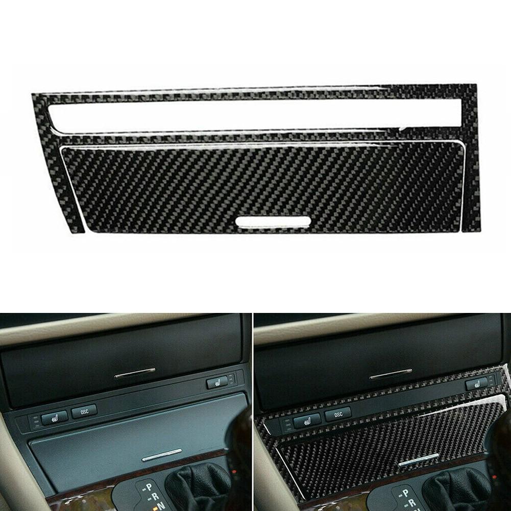 Накладка на консоль из углеродного волокна для BMW E46 1998-2006 с правым рулем