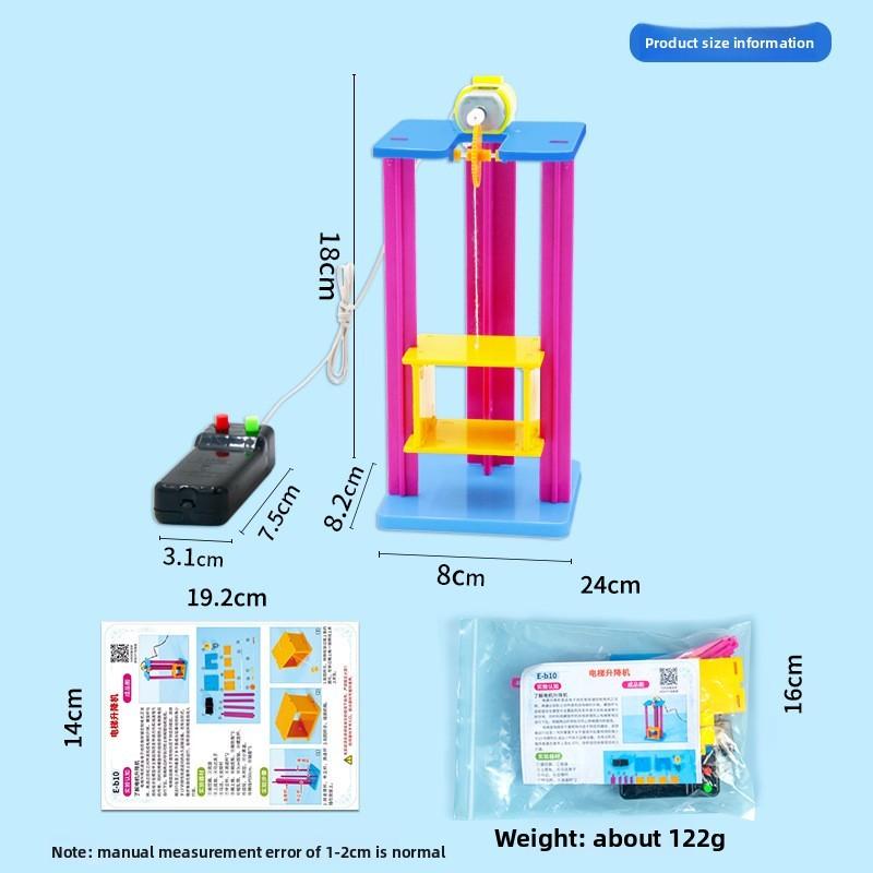 Stem Образовательный Научный Эксперимент Лифт Комплект С DIY Электрическим Подъемником Для Учеников Средней Школы