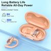 Наушники с открытым ухом, Bluetooth 5.4 Наушники-вкладыши, 50 часов, Наушники-вкладыши с костной проводимостью, Стерео HD Бас Накладные наушники с заушинами, Ультра-комфортная надежная посадка,