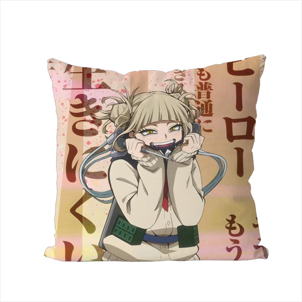 My Hero Academia Pillow Case For Car Sofa Decorative Home Doublesided Print Plush Square Throw Pillow Cushion Cover