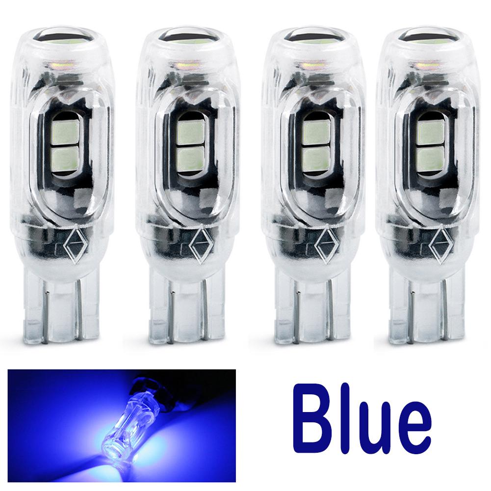 4 ШТ. T10 Автомобильный Мотоциклетный Указатель поворота Светодиодный Сигнал Canbus 5SMD Маяк Габаритный свет Дневной свет для чтения Подсветка номерного знака