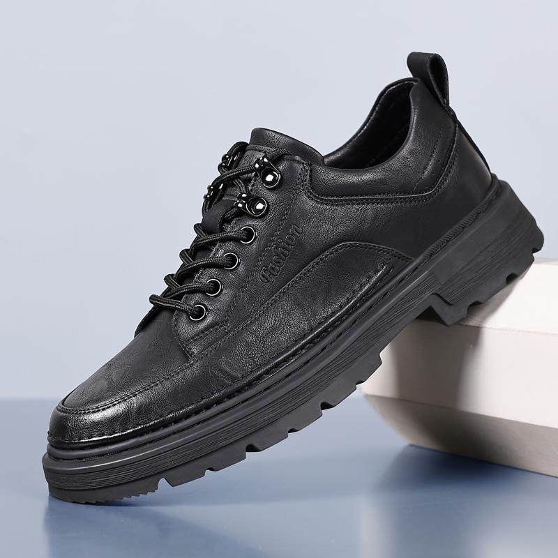 Men's Classic Business Dress Oxford Shoes 2024 New Brand Casual Comfortable Fashion Derby Shoes Luxury Leather Walking Shoes