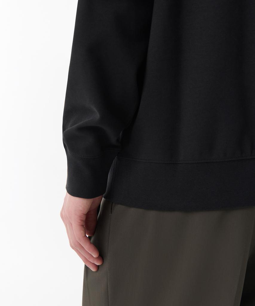 MUSINSA STANDARD [Cooltandard] Regular Sweatshirt [Black]