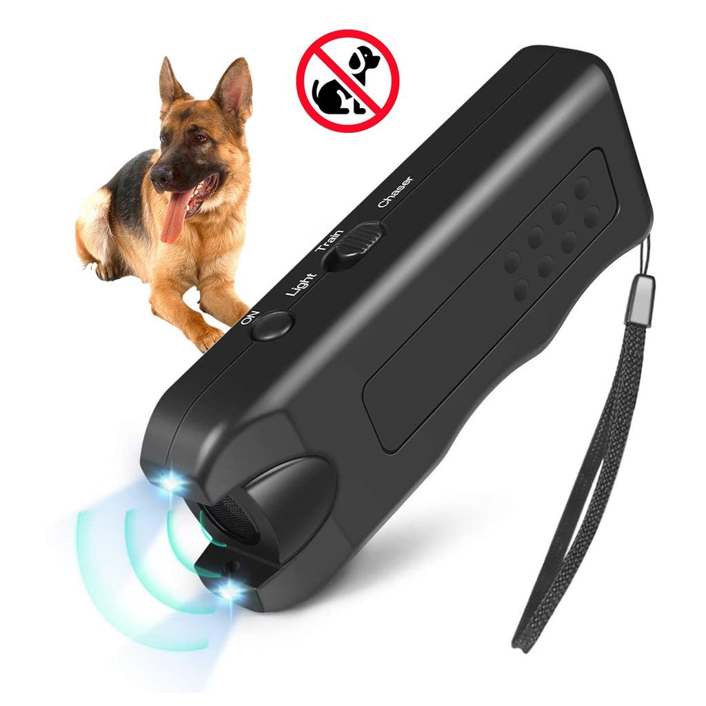 Ultrasonics Dog Repellers Handheld Bark Control Luminous Ultrasonics Dog Repellers