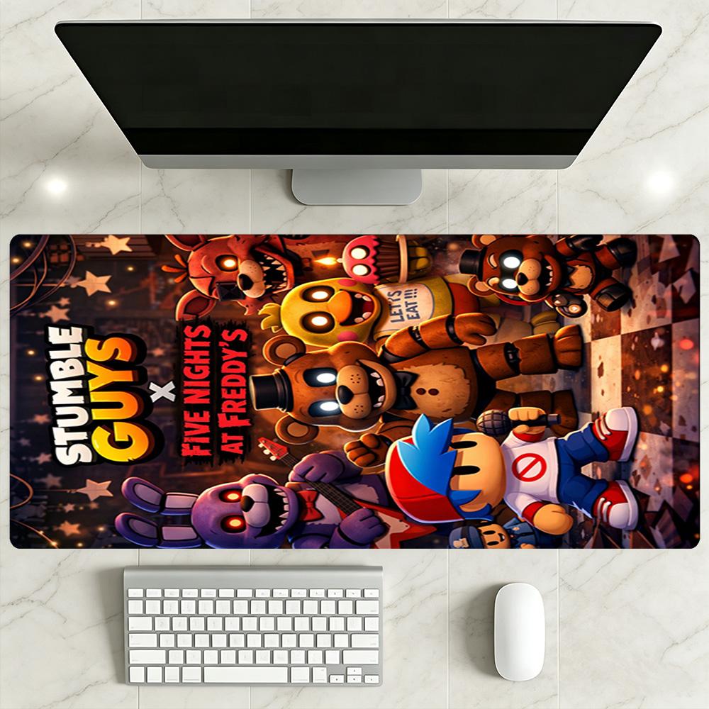 Stumble Guys Large Mouse Pad Keyboard Mat HD Print Desk Pad Non-Slip Rubber Base Perfect Gift for Gamers And Professionals