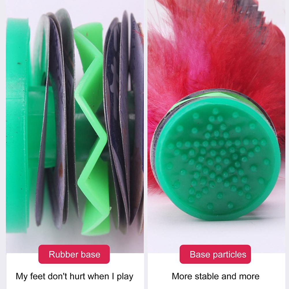 1-10pcs 20cm Feather Kick Shuttlecock Colorful Feathers Foot Kick Handwheel Feather Shuttlecock Wear Resistant for Exercise