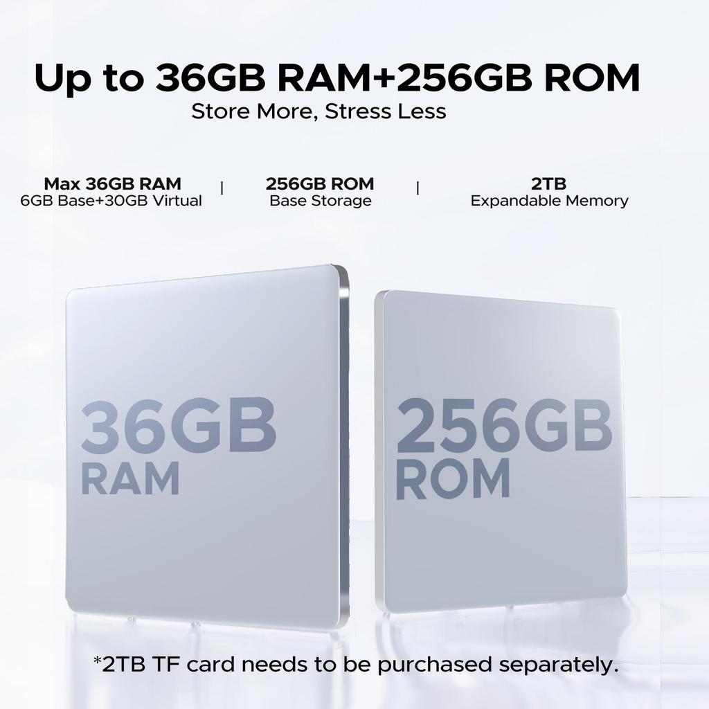 DOOGEE U13 Android 16 Tablet 13 inch Tablets, 32GB RAM+256GB ROM(2TB TF), 11000mAh Tablet with Keyboard Mouse Pen Case