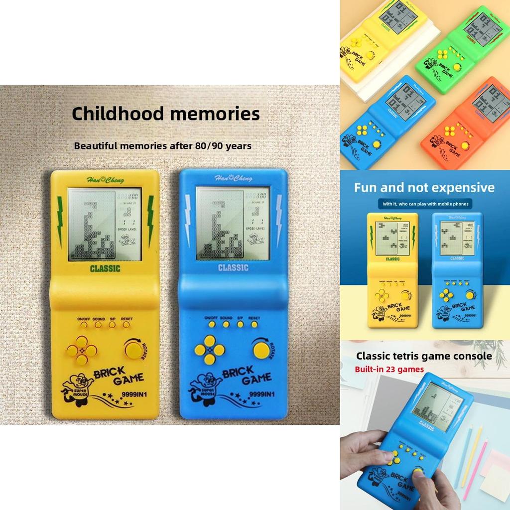 Классическая портативная игровая консоль Тетрис с большим экраном для энтузиастов ретро-игр