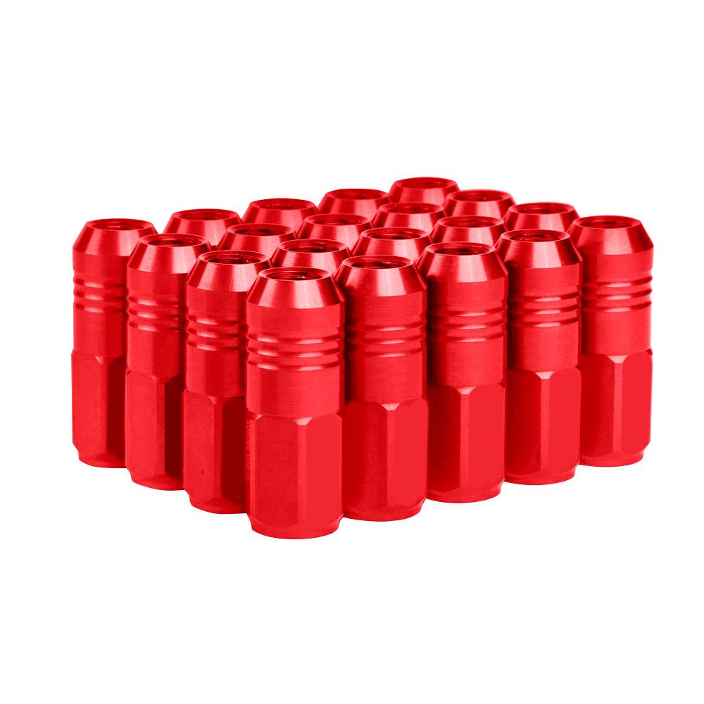 20 шт. Колесные гайки-болты для автомобиля M12 X1.25/ 1.5MM Алюминиевые Универсальные Гоночные Колесные Гайки-Болты Удлиненные Для Nissan Honda Suzuki