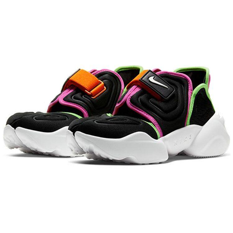 Nike Женские кроссовки Aqua Rift Black Fire Pink Green-Strike White BQ4797-001