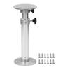 Table Pedestal Leg 445?690mm Adjustable 360 Degrees  Rotation Aluminium Alloy for RV Boat Yacht Home