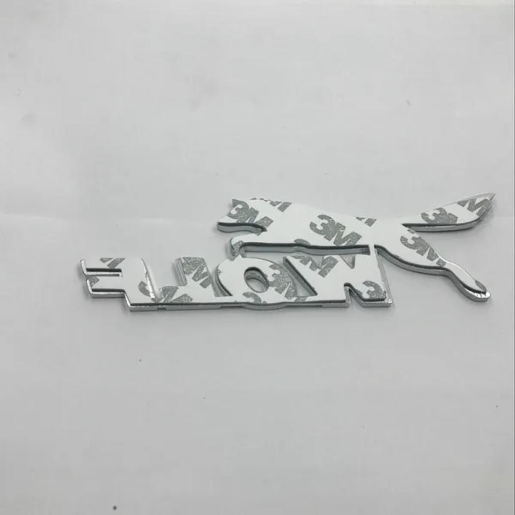 1 шт., 3D логотип волка, эмблема заднего багажника автомобиля, значок, наклейка для ford F/ocus F/iesta M/ondeo K/uga E/cosport, автоаксессуары