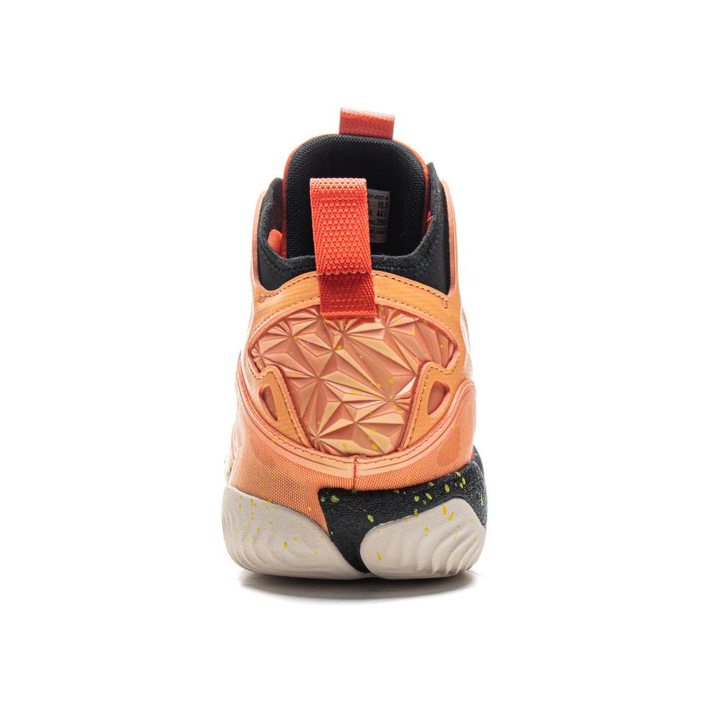 Баскетбольные кроссовки Li Ning Yushuai 19 с карбоновым сердечником, мужские, средняя посадка, оранжевые ABAV057-4