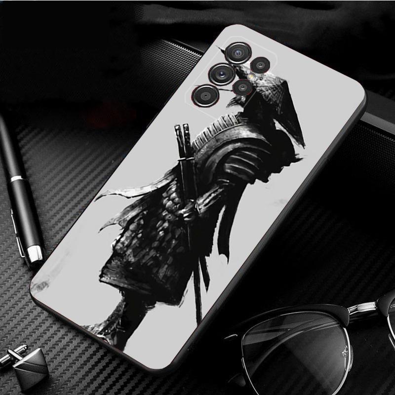 Чехол для телефона Samsung S26 S25 S24 S23 S22 Ultra S23 S22 S25 Plus S24 FE S26Edge Японский Самурай Маска Они