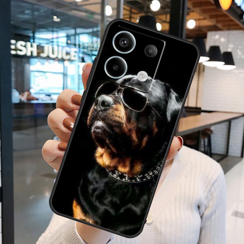 Rottweiler Dog Cover For Xiaomi Redmi Note 13 Pro 12 11 9 10 Pro 9S 10S 11S 12S Redmi 12 10C 12C 13C Case