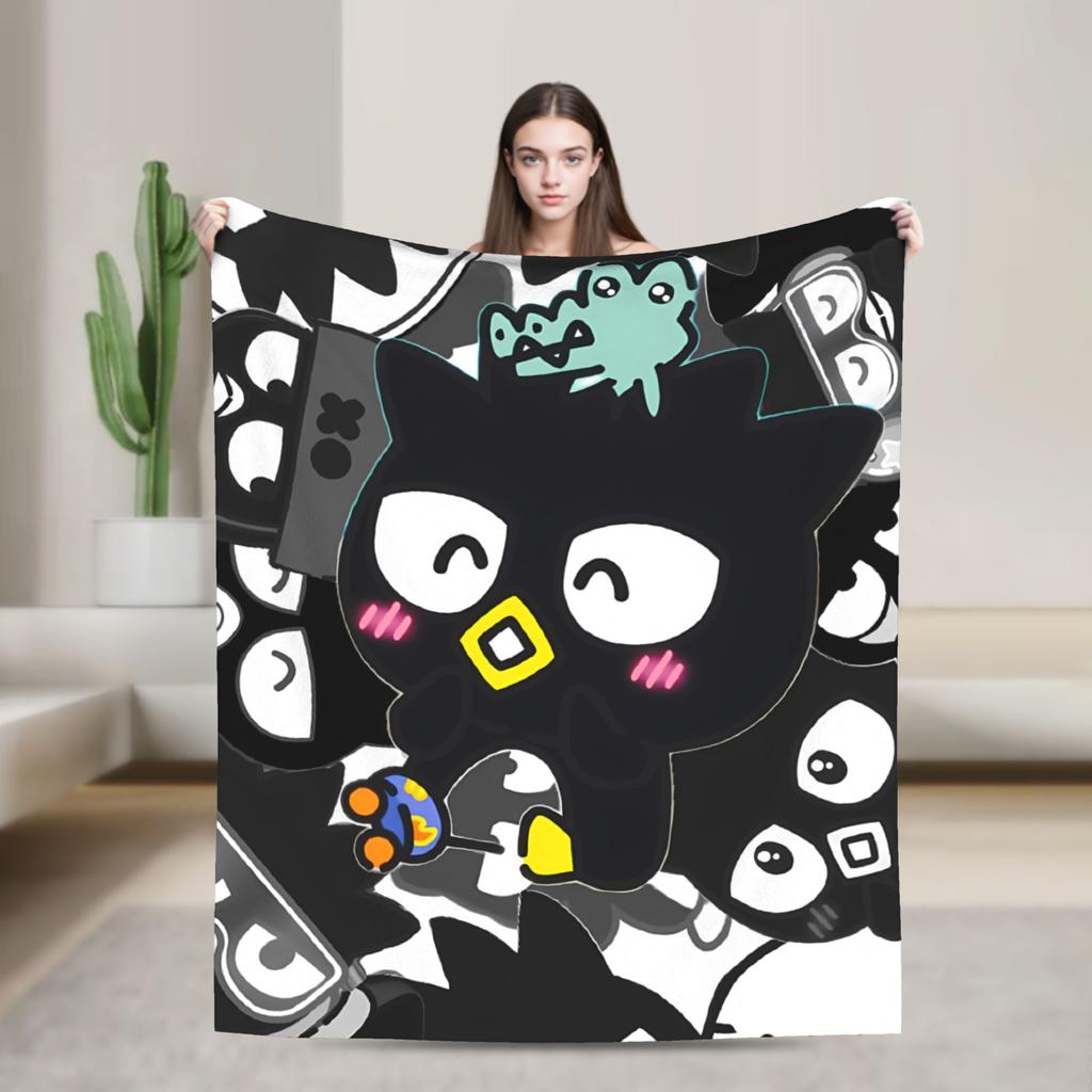 Bad Badtz Maru Blanket Quality Super Soft Bedding Throws Spring Child Couch Bed Comfortable Bedspread