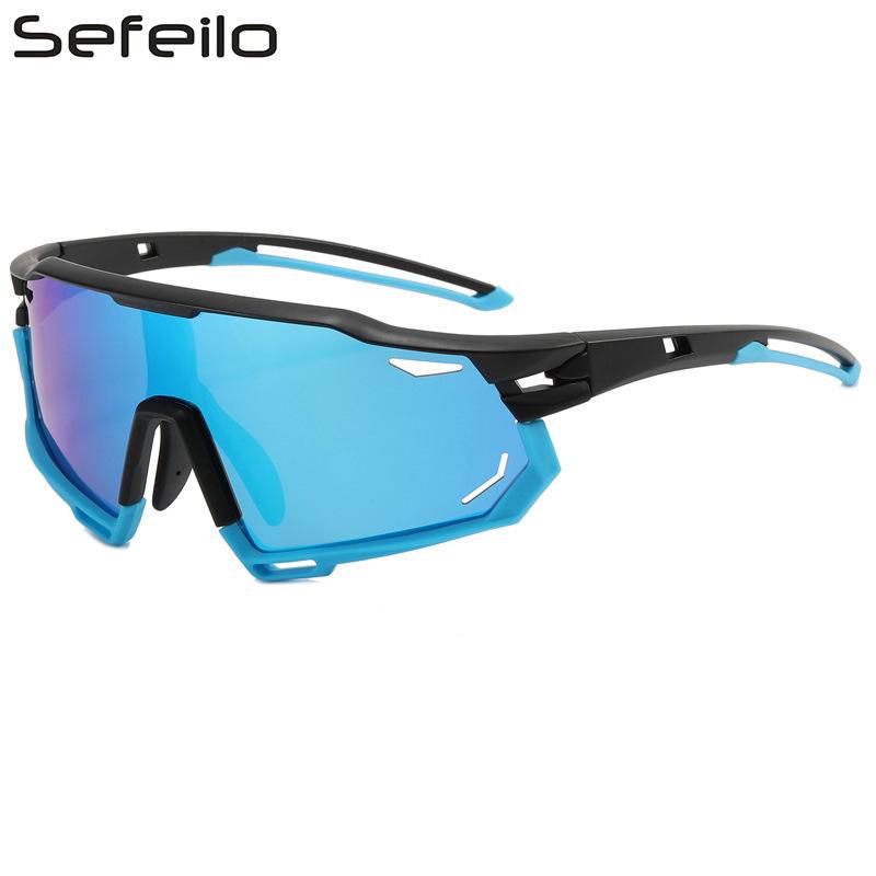 Спортивные очки UV400 Солнцезащитные очки для велоспорта Мужские и женские очки для велоспорта Горные велосипедные очки для шоссейного велоспорта Очки для езды с изменением цвета