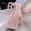 Чехол Fumaide для iPhone 15 Pro Max Лазерные фейерверки Розовый замок