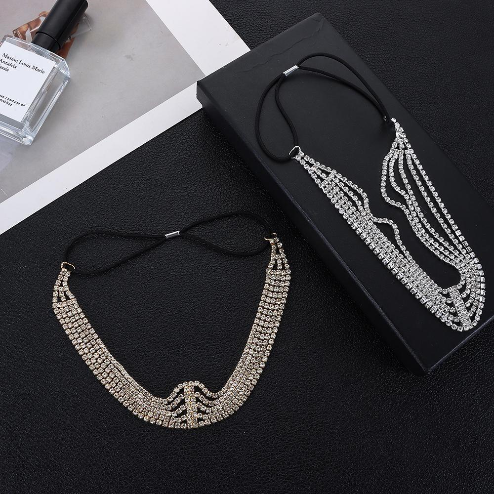 Fashion Crystal Headbands Bling Princess Headpieces Elegant Hairstyle Gifts