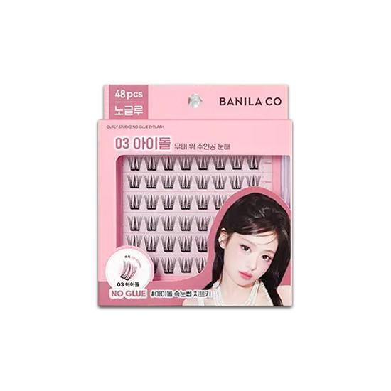 BANILA CO Curly Studio Самоклеящиеся пучки ресниц 03 Idol – Объемные накладные ресницы без клея