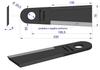 Corn attachment knife, hard-faced, 232x70-51x6, hole 25.5mm, Capello WARYŃSKI