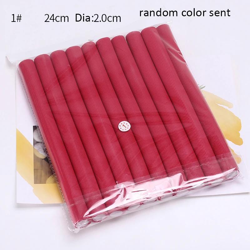 10 шт. гибкие щипцы для завивки волос, бигуди для волос, мягкая пена, изгибающиеся кудри, гибкие ролики, инструменты для укладки волос, валик для волос без нагрева