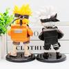 Hatake Kakashi Naruto Uzumaki Q Edition Figure Backpack Model Creative High-value Doll with Base Car Desktop Ornaments