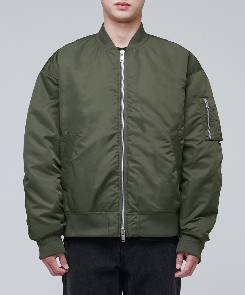 Musinsa Standard Oversized Ma-1 Bomber Jacket [Khaki]