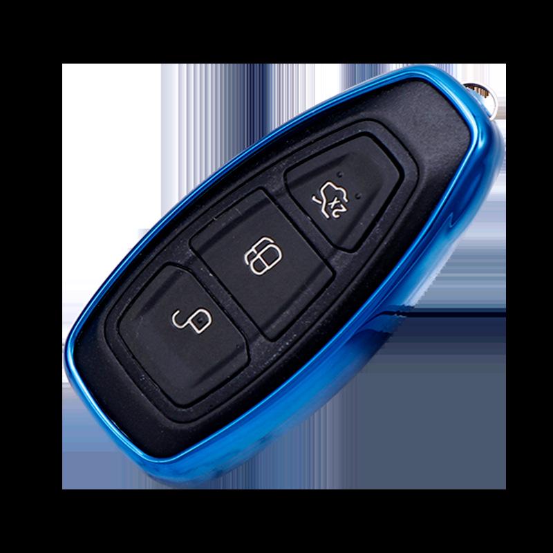 TPU Protective Ford Key Case for Kuga, Focus, EcoSport, Escort, and Mondeo