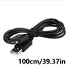 M5TD Charging Cable Cord Wire for Go Handheld Video Game Console Safe and Travel Friendly Power Solution 100cm Long