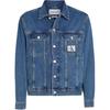 90s Denim Letter Print Pattern Pointed Collar Single-Breasted Long Sleeve Denim Jacket Men Jackets Blue J30J324972-1A4