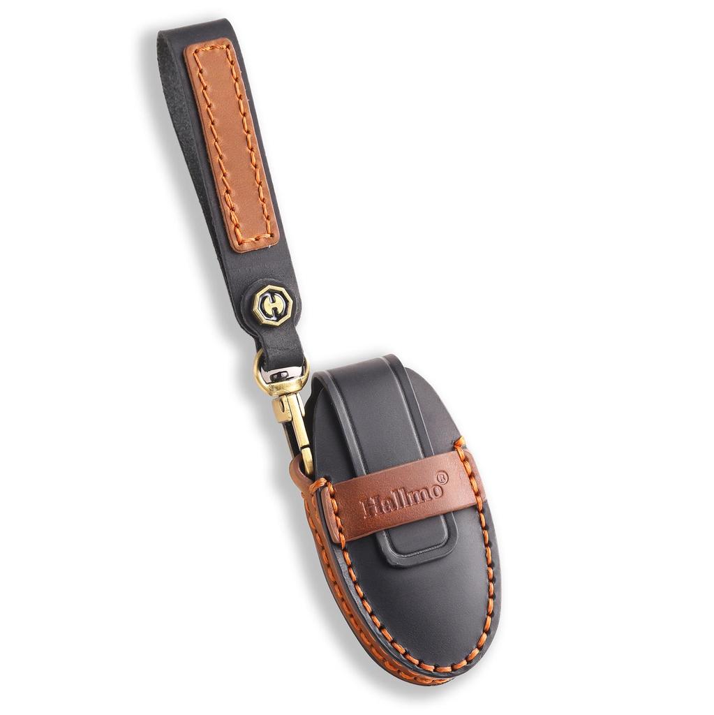 Кожаный чехол для ключей для Nissan Teana, Qashqai и Kicks - защитный чехол из коровьей кожи