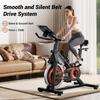 ROBORE SEB20 Stationary Exercise Bike, 136kg Capacity, Silent Belt Drive, Comfort Seat & iPad/Bottle Holders