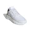 Adidas Originals Nite Jogger Fabric Sport Minimalist Breathable Low-Top Lifestyle Casual Shoes Women Sneaker White Gray GZ3229
