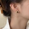 Модные серьги-гвоздики с камнем «Тигровый глаз» и Сатурном для женщин, модные классические серьги-звезды со стразами и опалом, ювелирные изделия для вечеринок и подарков для леди